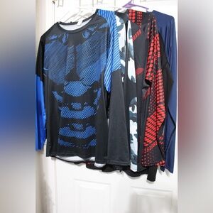 Long Sleeve Compression Shirts Bundle of four